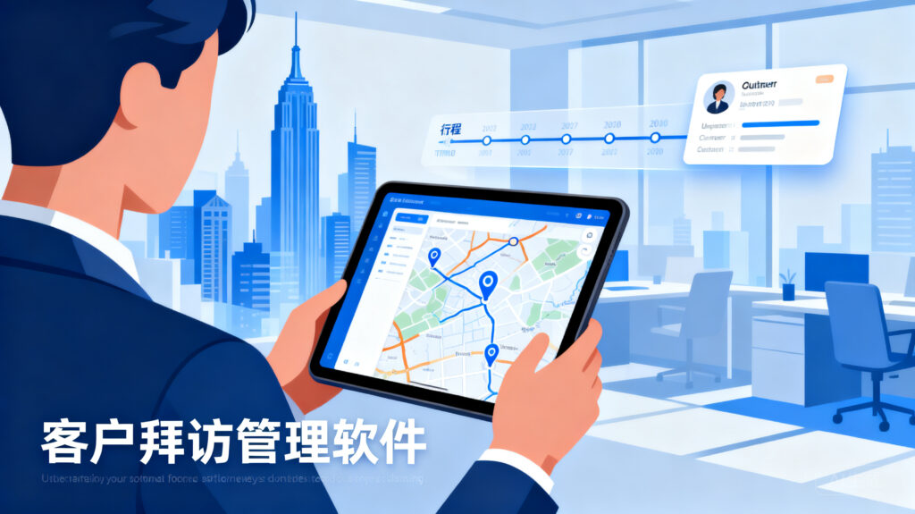 什么是客户拜访管理软件？与CRM的区别一文搞懂