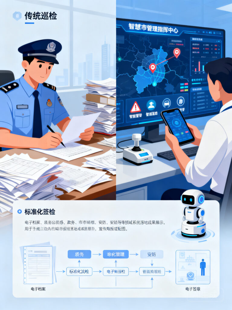 执法管理巡检系统落地对比
