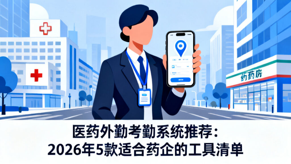 医药外勤考勤系统推荐：2026年5款适合药企的工具清单