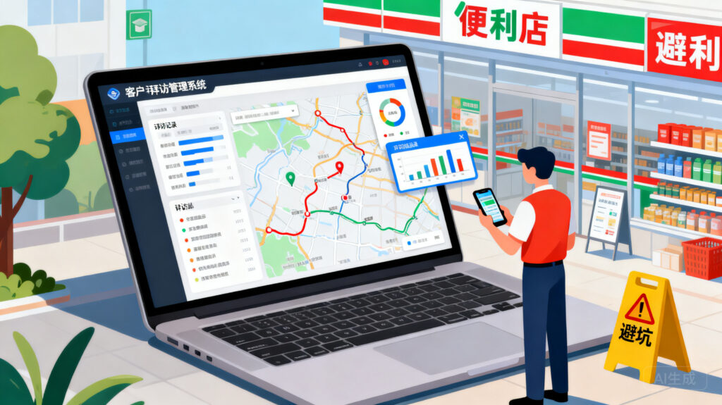 从部署到落地：快消品客户拜访管理系统实施避坑指南