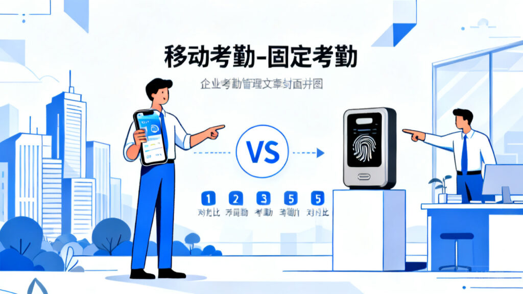 外勤人员考勤用手机App还是考勤机？5个对比维度帮你决策