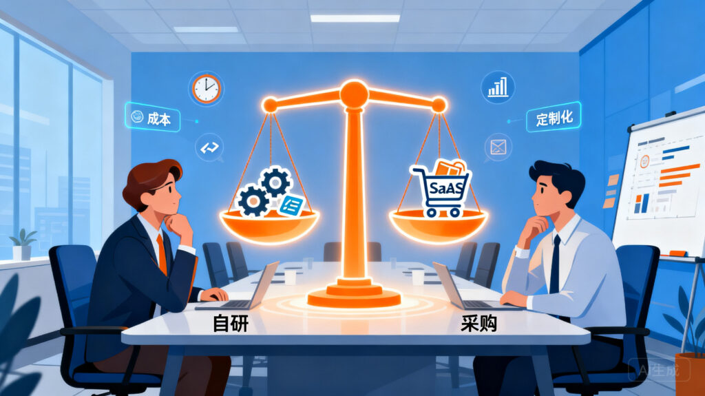 客户拜访管理系统选型：自研还是采购？关键决策因素分析
