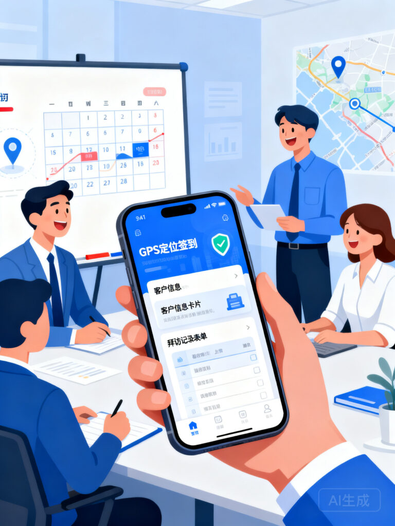 客户拜访管理软件app开发必备功能盘点：提升外勤团队效率的N个模块