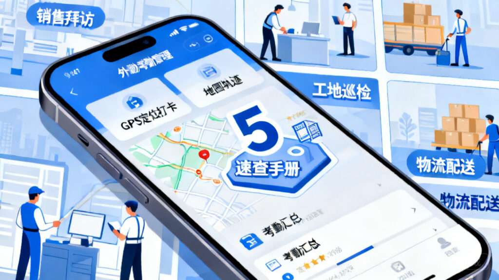 外勤考勤软件哪家好？5大推荐及适用场景速查手册