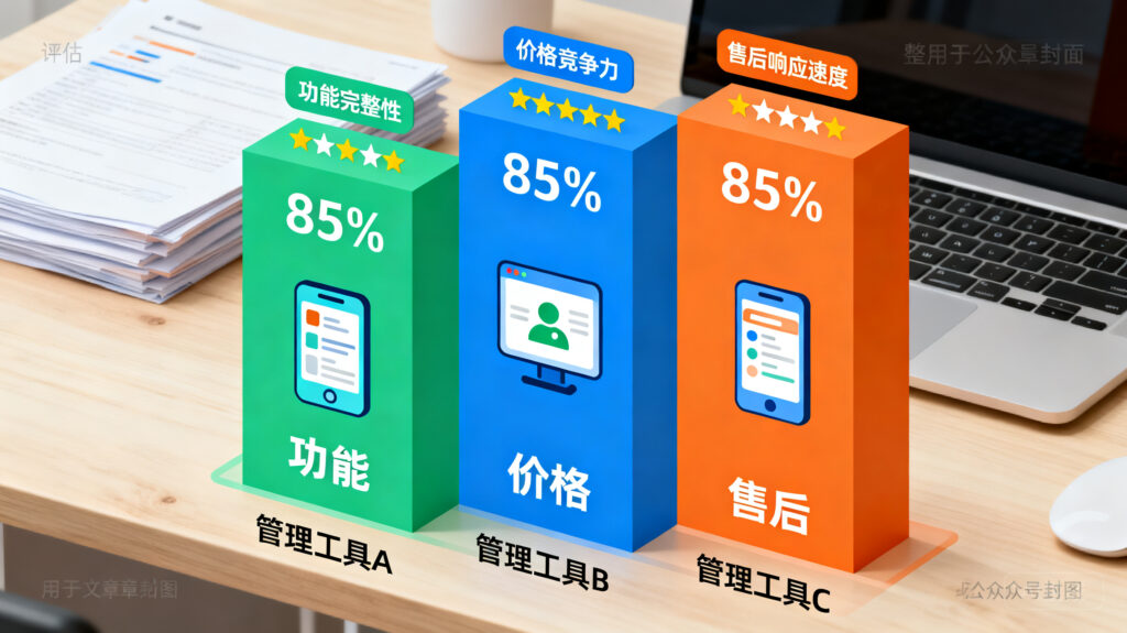 客户拜访管理工具选型对比：功能、价格与售后三大维度实测