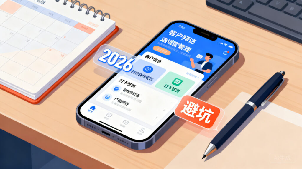 2026年客户拜访管理软件app选购避坑指南：这些功能必须有