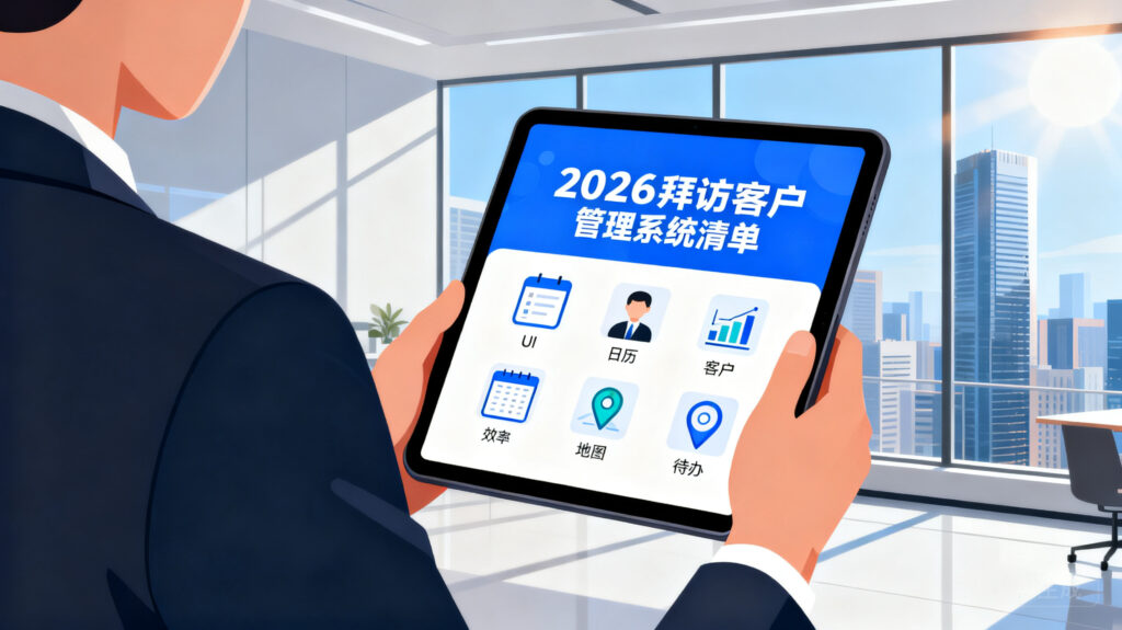 拜访客户管理系统推荐清单：2026年提升效率的8款实用工具