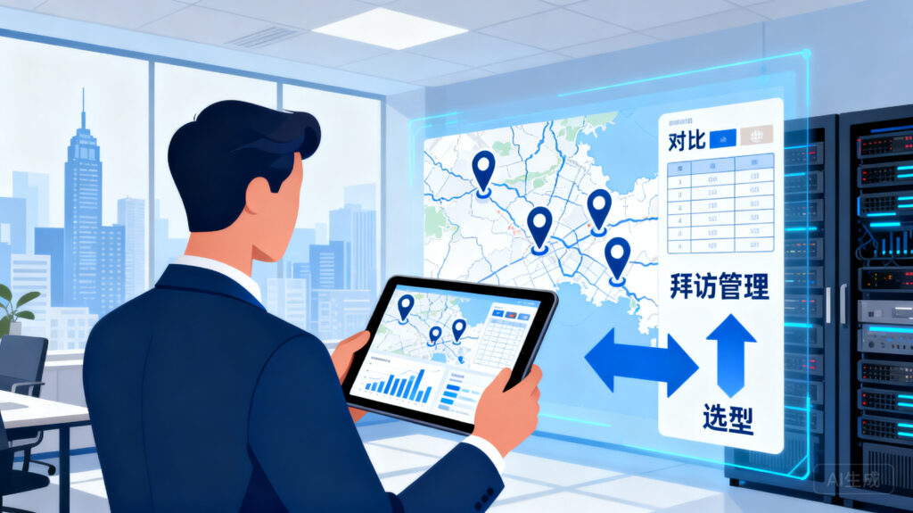 客户拜访定位管理：自建系统还是第三方平台？对比选型指南