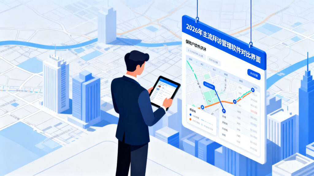 保险客户拜访管理软件哪个好用？2026年主流产品对比