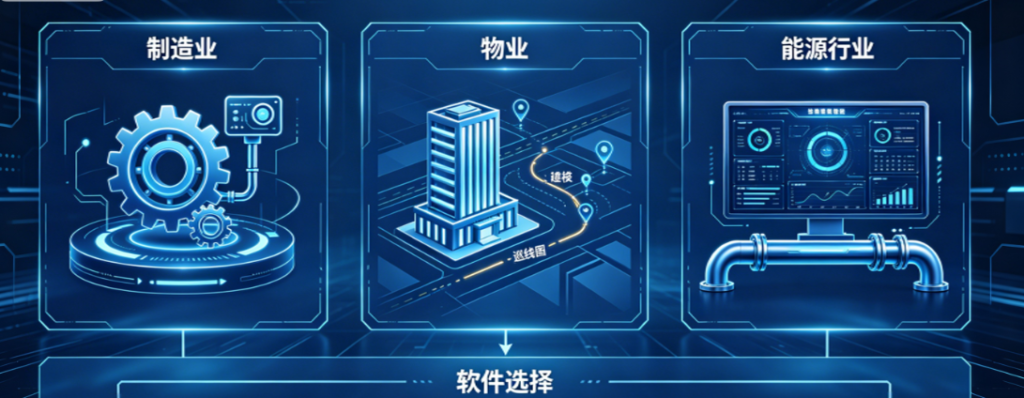 制造业、物业、能源：不同行业的巡检软件怎么选？