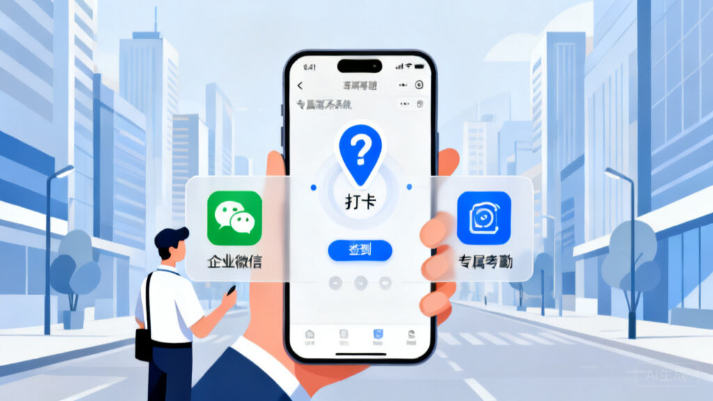 业务员外勤考勤：用企业微信还是专属系统？选型对比与实施建议