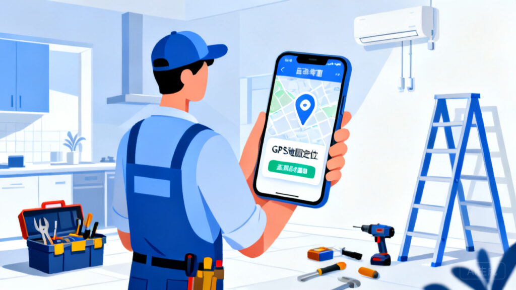 安装师傅外勤考勤有哪些方式？从手工签到到自动定位的落地指南