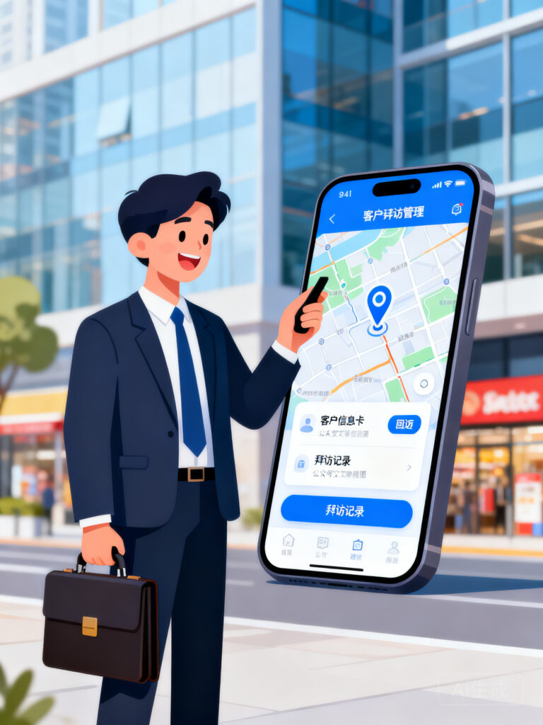客户拜访管理软件app怎么用？从陌拜到回访的落地指南