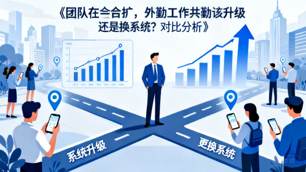 团队在扩招，外勤工作考勤该升级还是换系统？对比分析