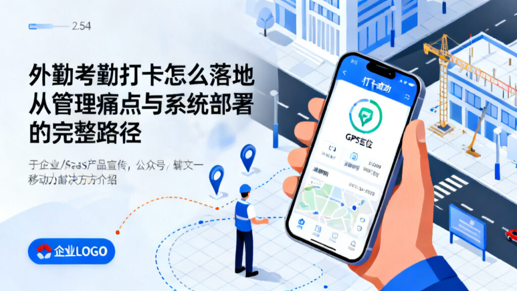 外勤考勤打卡怎么落地？从管理痛点与系统部署的完整路径