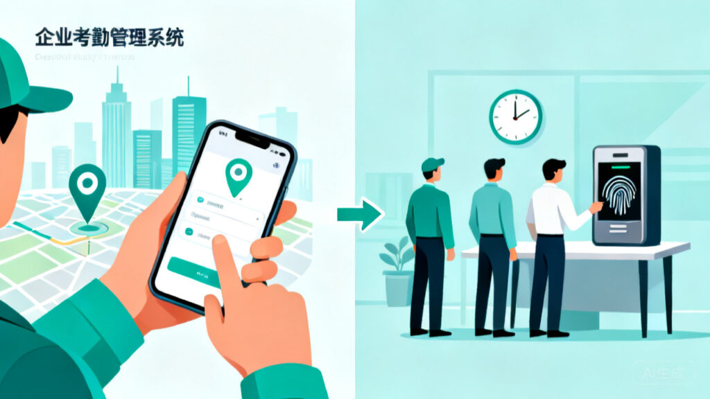 什么是外勤打卡考勤？与固定考勤系统的核心区别