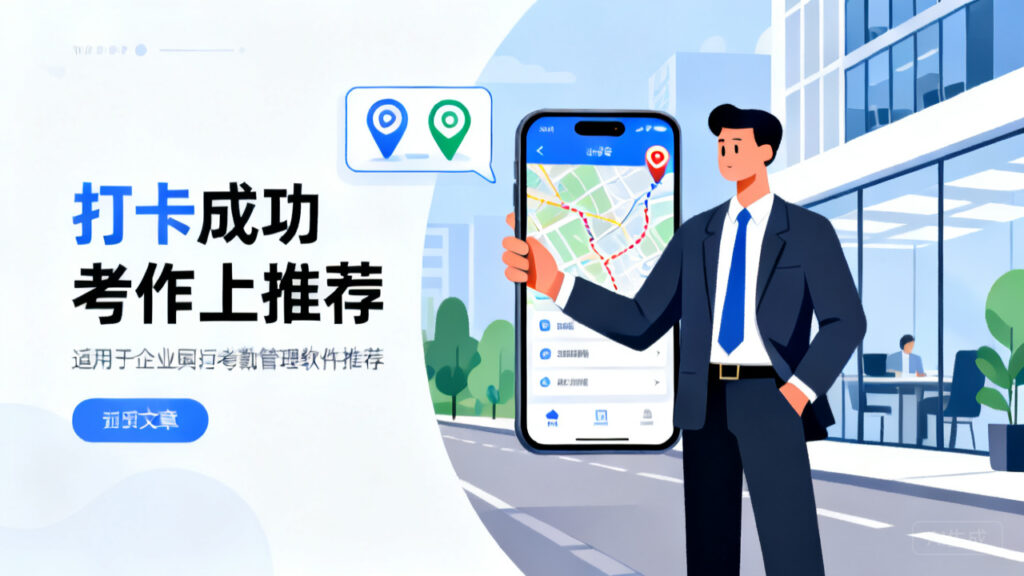 外勤通考勤有哪些？推荐这5款适合企业的外勤考勤管理软件