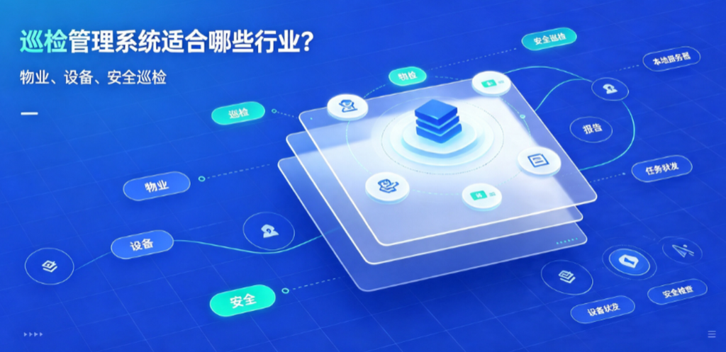 巡检管理系统适合哪些行业？物业、设备、安全巡检场景盘点