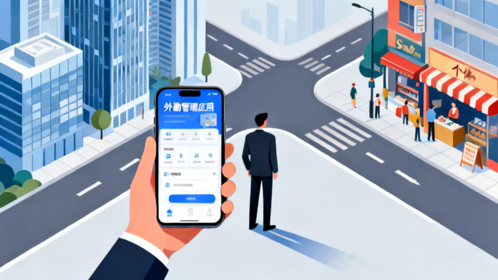 外勤app怎么选？企业与个体户的需求差异与匹配策略