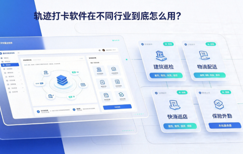 轨迹打卡软件在不同行业到底怎么用？建筑、快消、能源石化、保险一次讲透