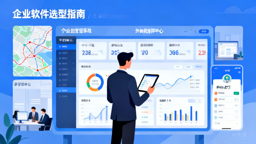 外勤管理系统怎么选？从中小企业到集团级部署的对比指南