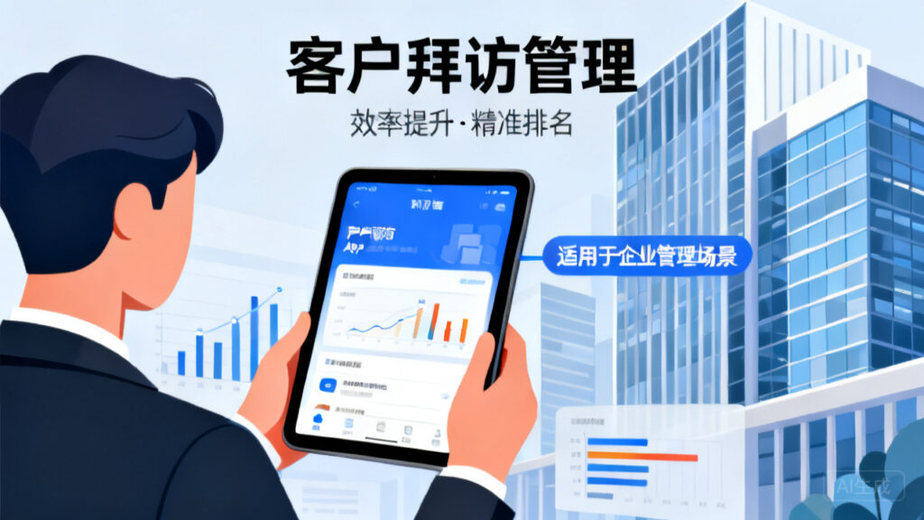 客户拜访管理app排行榜2026：销售团队效率提升首选方案