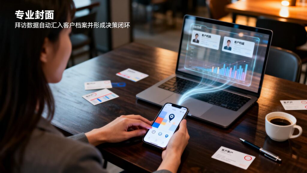 客户拜访管理app如何与CRM联动？销售全流程数字化方案