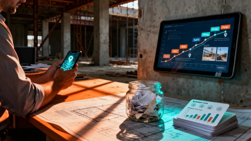 销售团队外勤管理软件在建材行业的应用：工程项目跟进与客户维护