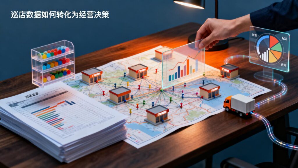 零售行业外勤管理：门店巡检与商品配送，巡店数据怎么反哺经营？