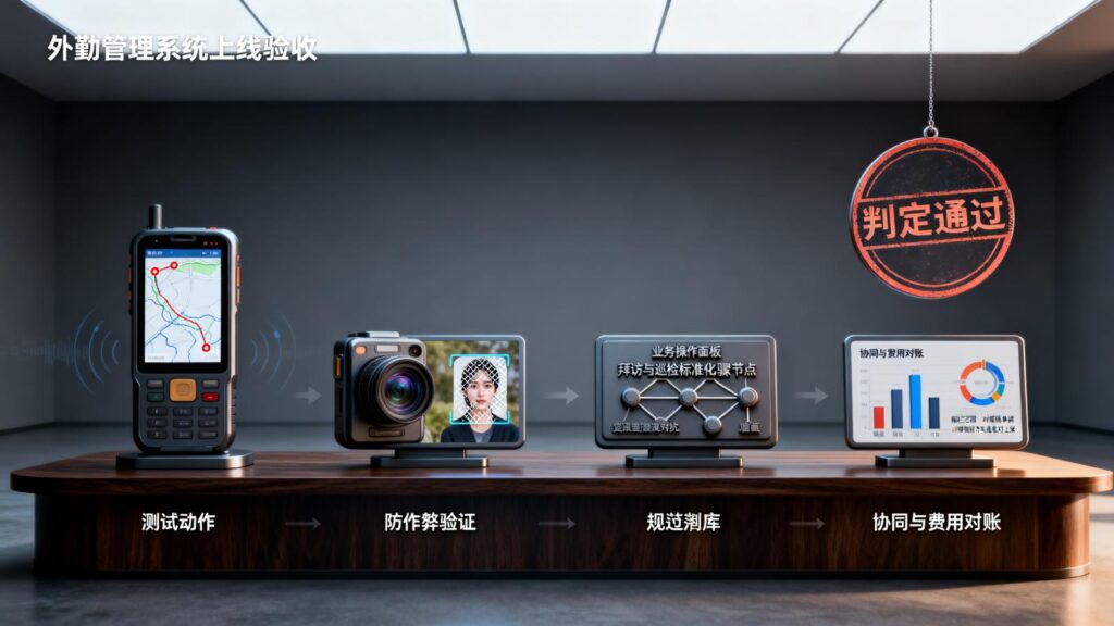 外勤系统选型从"能用"到"好用"，上线验收时怎么测？