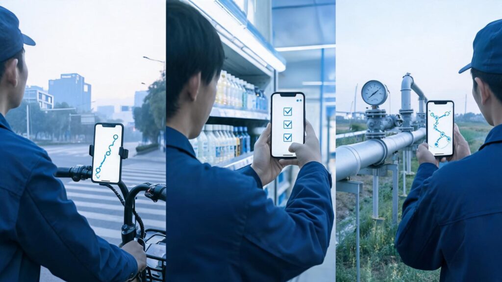 外勤定位靠手机 App 够不够用？三种场景下的差别