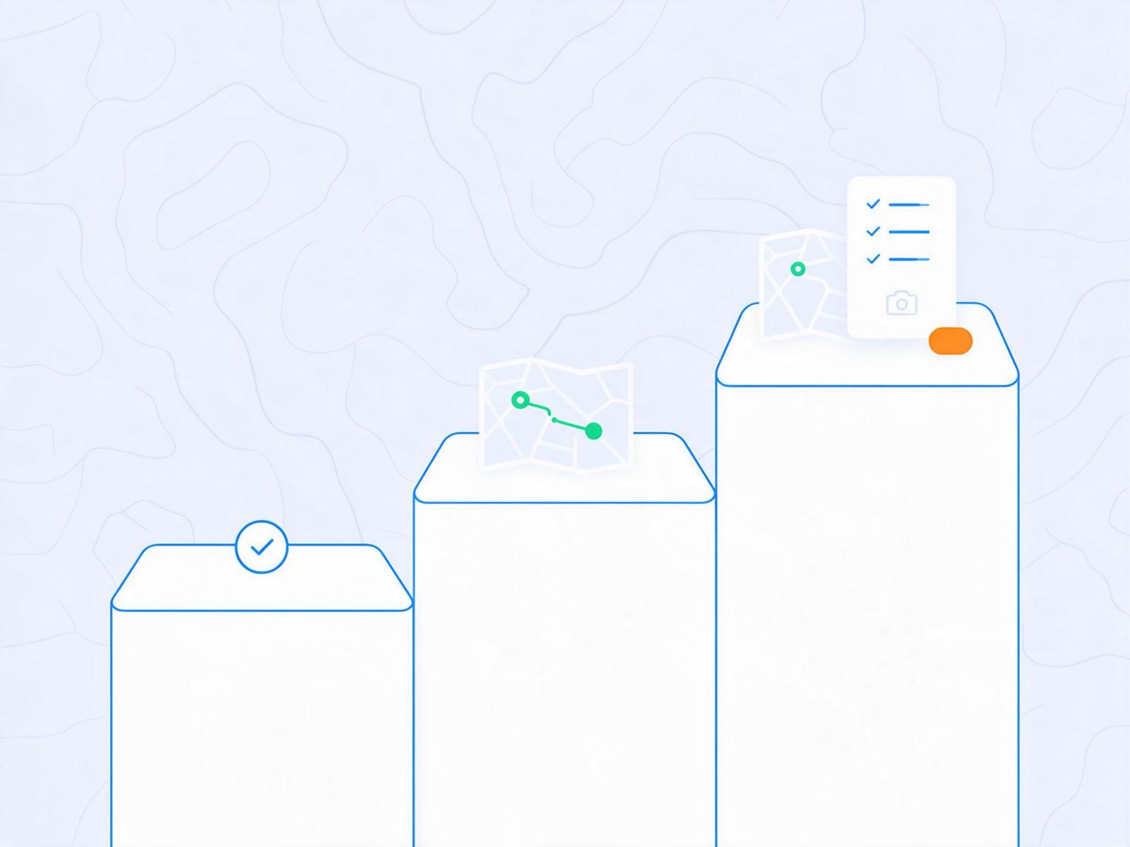 三种管理颗粒度示意图