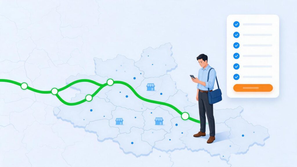 附近有没有没跑过的客户？陌拜拓客软件按位置发现周边新客