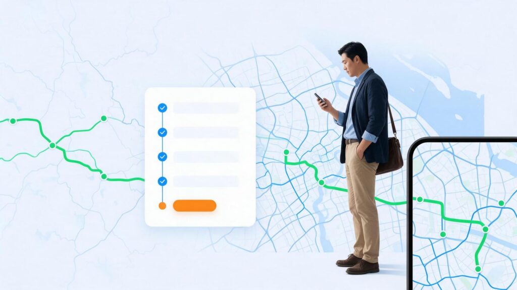 客户散在各处怎么安排？客户拜访管理系统支持地图选客排计划
