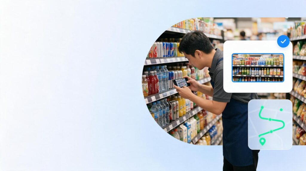 适合快消品行业的外勤轨迹软件：终端陈列上报怎么核验
