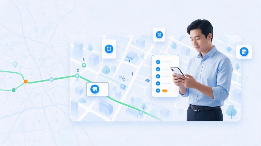 银行客户经理跑网点、访商户，外勤打卡app怎么兼顾合规与体验？