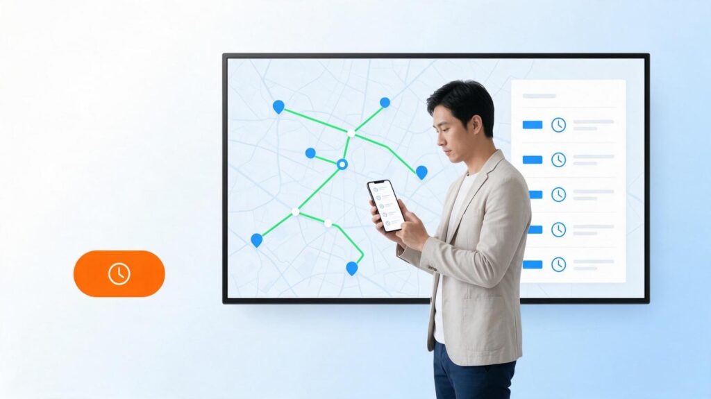总部看报表用哪个时区？海外外勤管理系统不用自己换算
