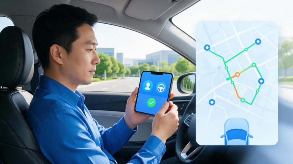 车补行程是不是本人跑的？出发前开车报销软件就要确认