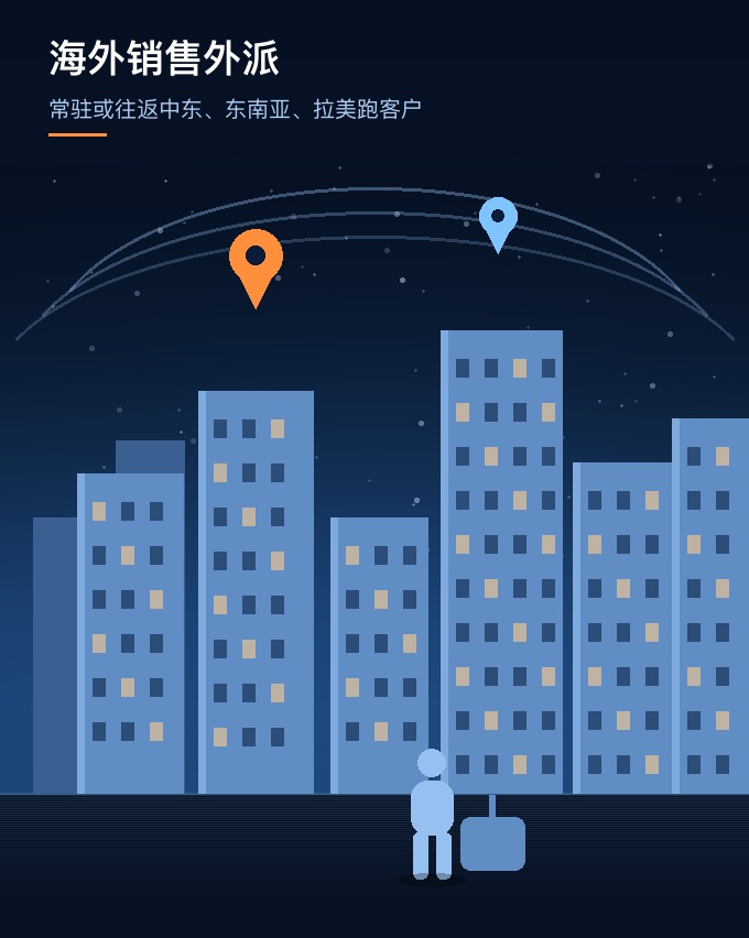 海外销售外派
